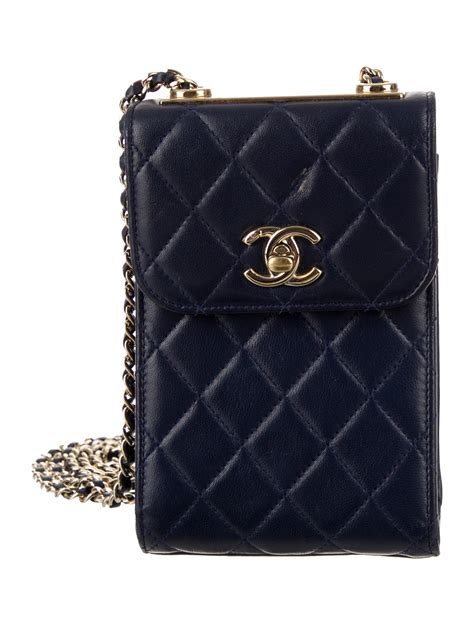 chanel bag phone holder|Chanel crossbody phone bag.